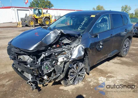 2023 Nissan Rogue Sv Intelligent Awd из США, поврежденный, VIN JN8BT3BBXPW356905